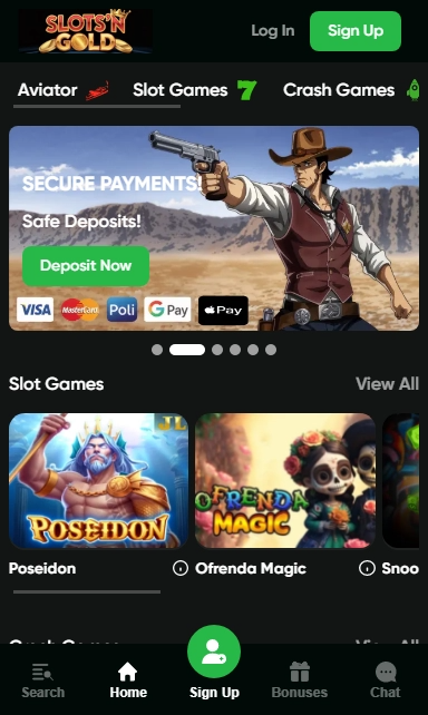 Slots N Gold Casino Mobile screenshot